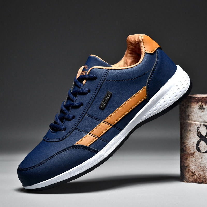 Men's Leather Outdoor Casual Running Shoes
