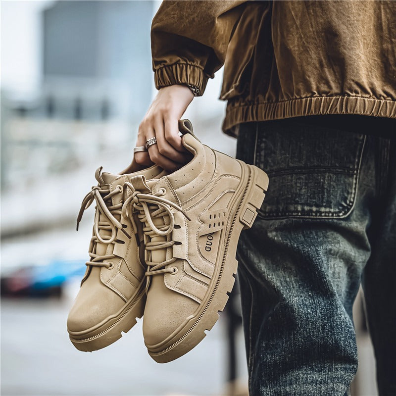 Men's High-top British Style Martin Boots