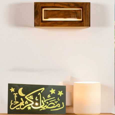 Arabic Monochome Lights with LED Acrylic Sign (806)