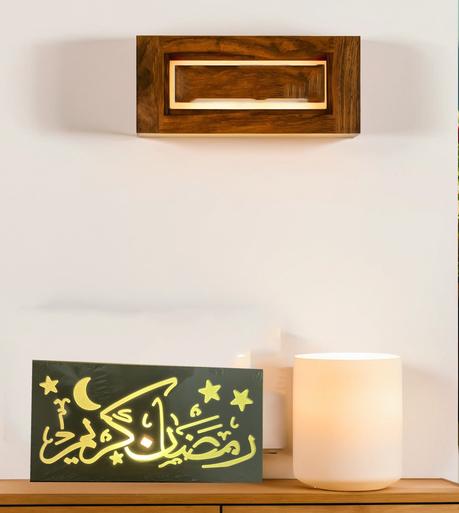 Arabic Monochome Lights with LED Acrylic Sign (806)
