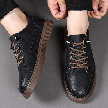just1store Men's Casual Oxford Leather Shoes | Formal Boot & Office Shoes