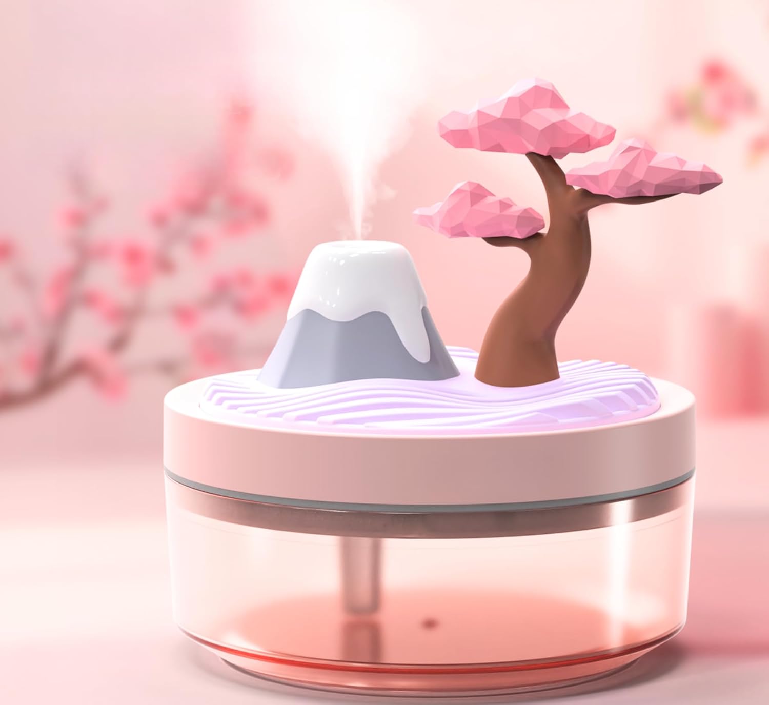 Portable Cute Plant & Landscape Mini Air Humidifier