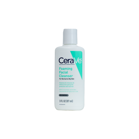 CeraVe Foaming Facial Cleanser for Normal to Oily Skin 87ml