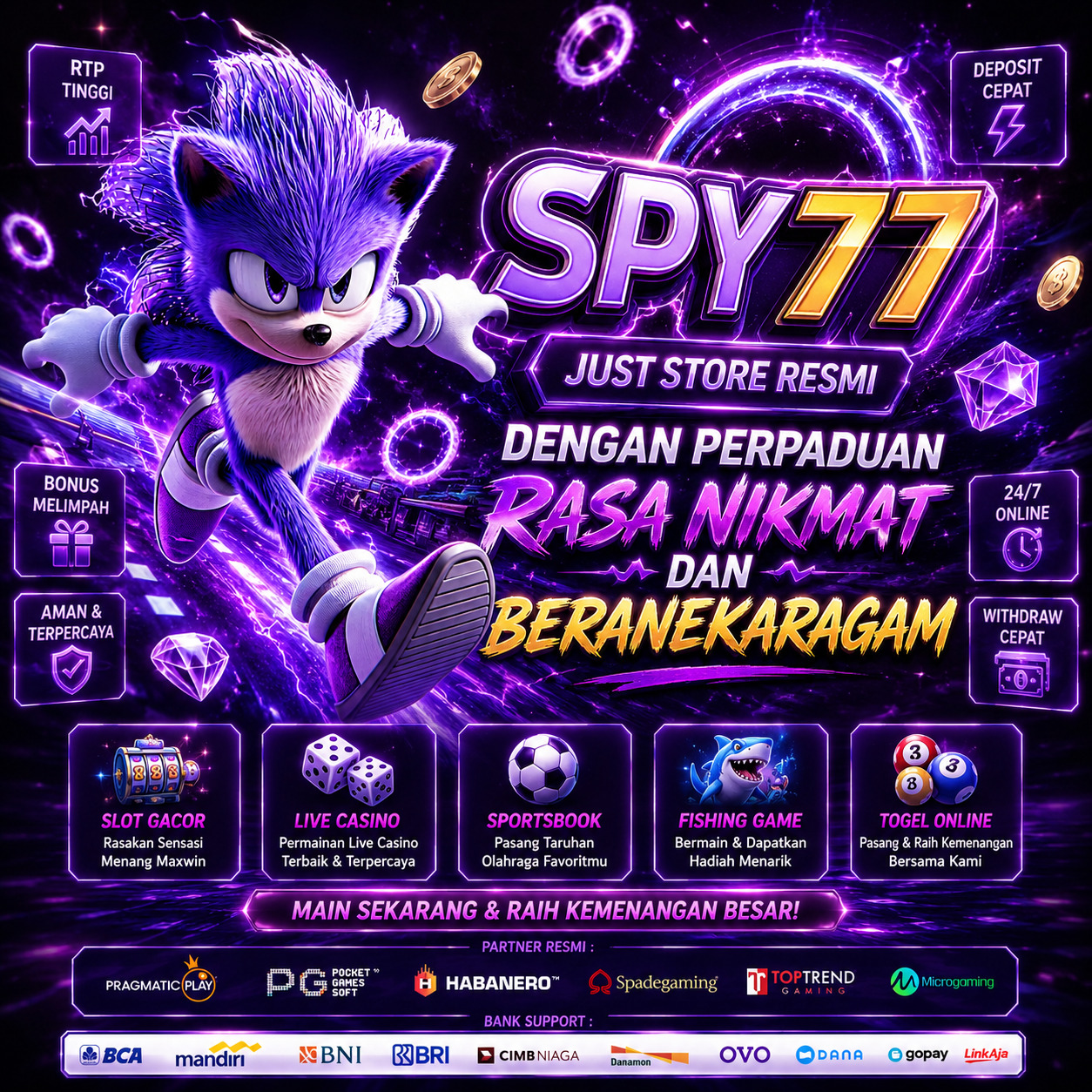 SPY77 - Just Store Resmi Dengan Perpaduan Rasa Nikmat Dan Ber-Anekaragam